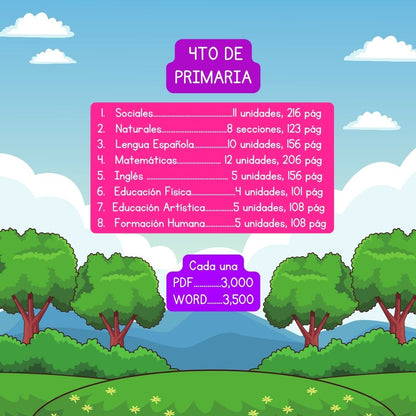 4TO DE PRIMARIA