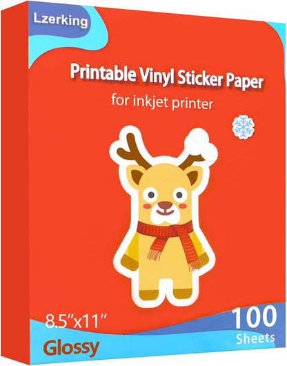 Lzerking VINIL adhesivo brillante 100 HOJAS