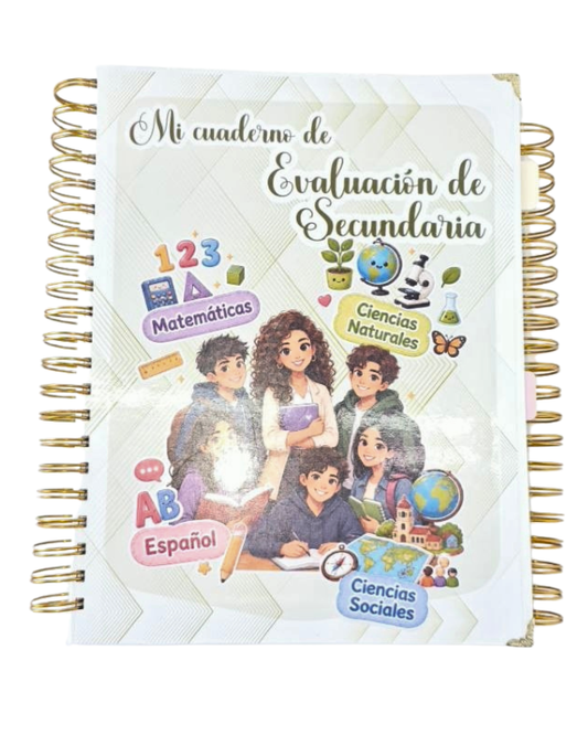 Cuaderno de Evaluación Secundaria, 560 Páginas