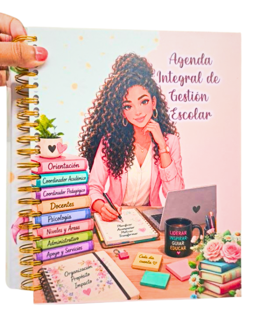 Agenda para Director Escolar, 720 Páginas