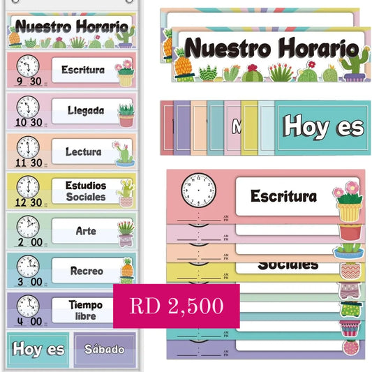 Horario de bolsillo