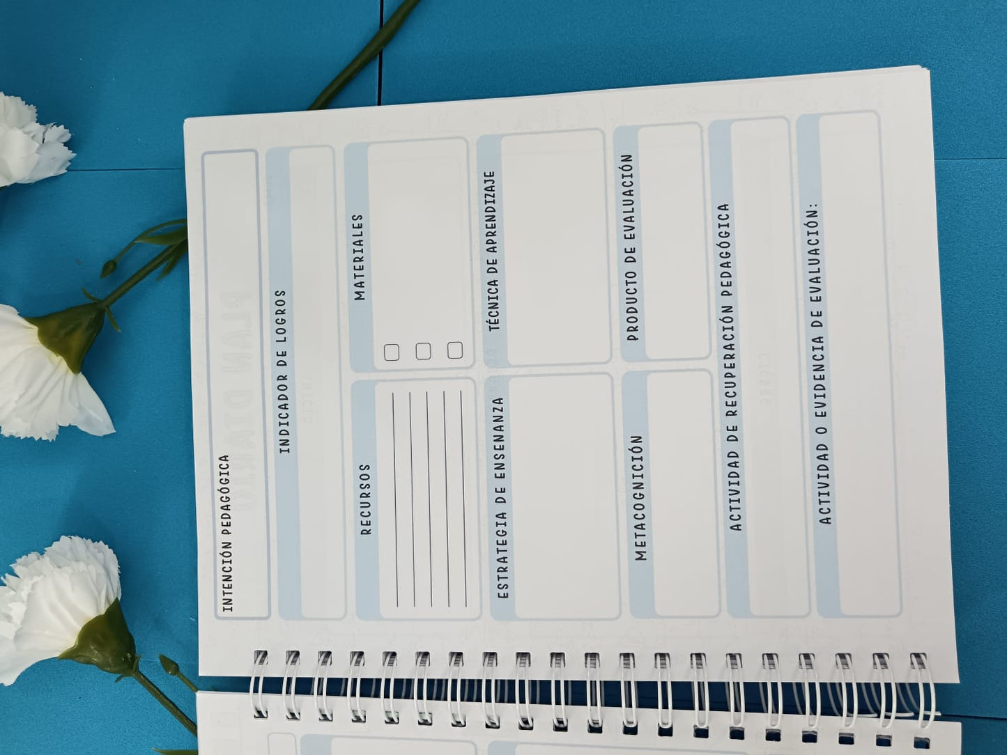 Cuaderno Planificación Docente Matemáticas