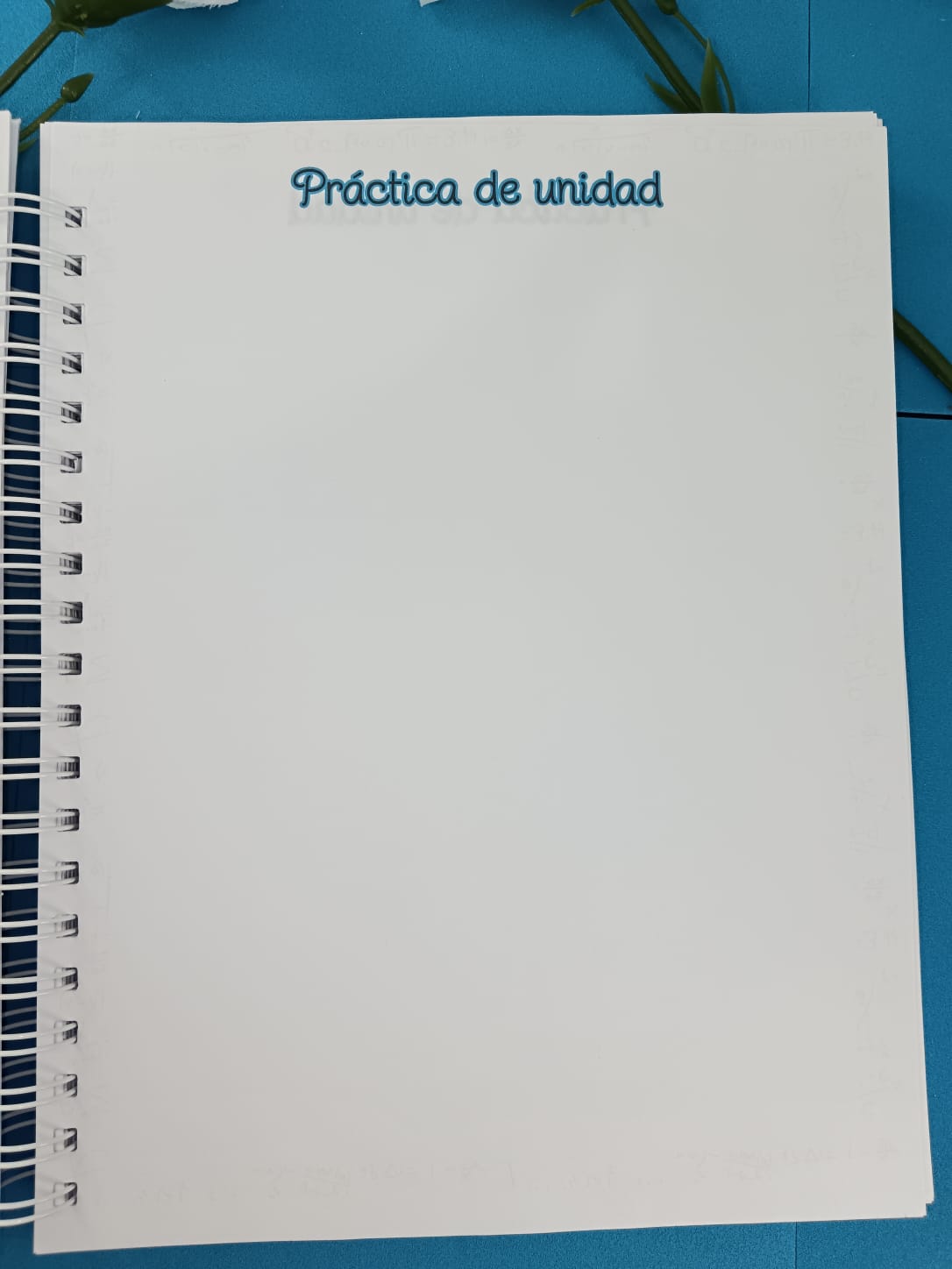 Cuaderno Planificación Docente Matemáticas