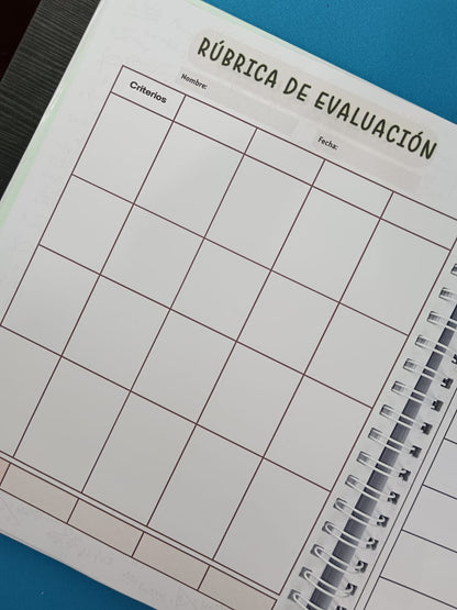 Cuaderno Planificación Docente Matemáticas