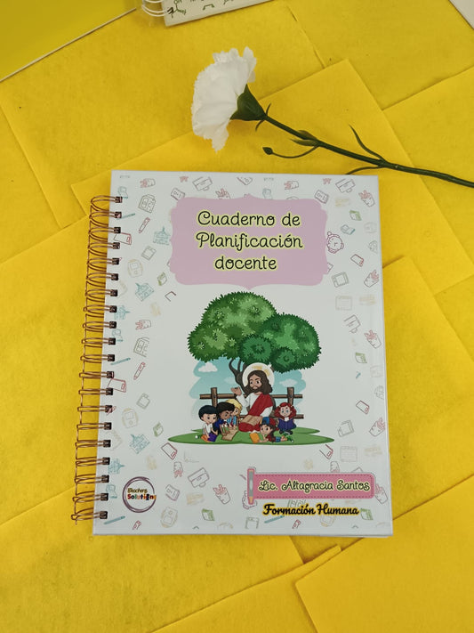 Cuaderno planificación de FORMACIÓN HUMANA