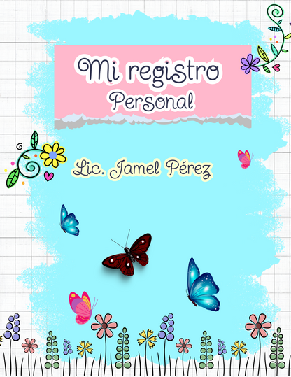 Registro personal PLÁSTICO