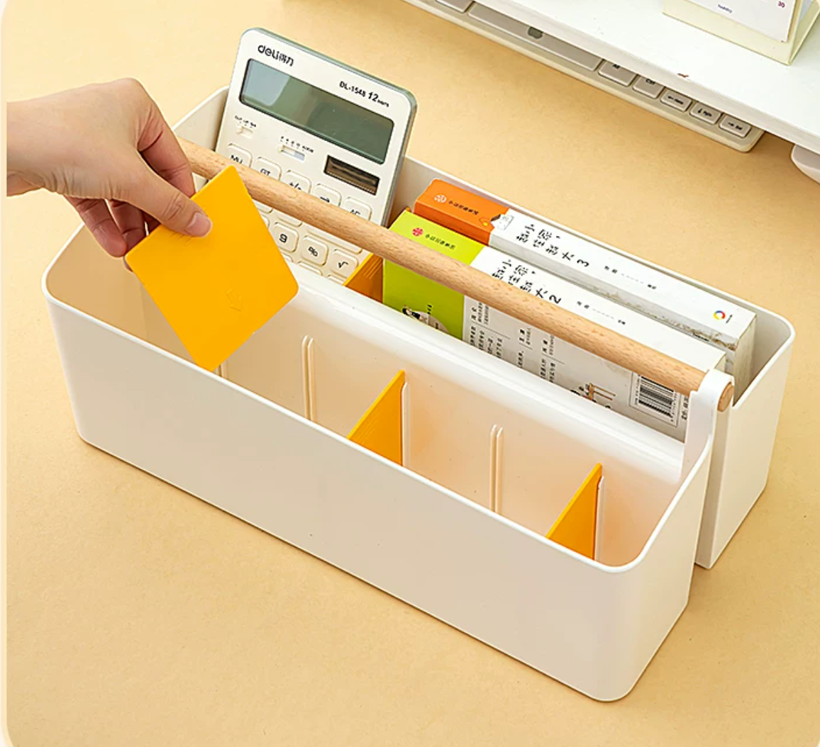 Caja de almacenamiento para marcadores, portátil, de gran capacidad, para bolígrafos de dibujo infantiles