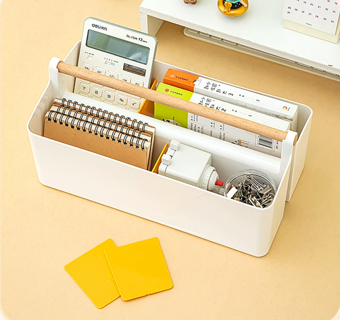 Caja de almacenamiento para marcadores, portátil, de gran capacidad, para bolígrafos de dibujo infantiles