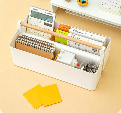 Caja de almacenamiento para marcadores, portátil, de gran capacidad, para bolígrafos de dibujo infantiles