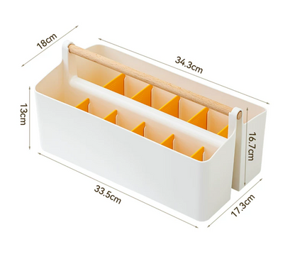 Caja de almacenamiento para marcadores, portátil, de gran capacidad, para bolígrafos de dibujo infantiles