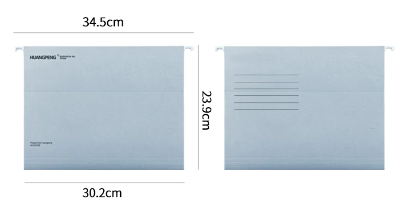 Caja portafolio Caja de almacenamiento de tela grande, caja con clip para archivos, carpeta colgante A4,