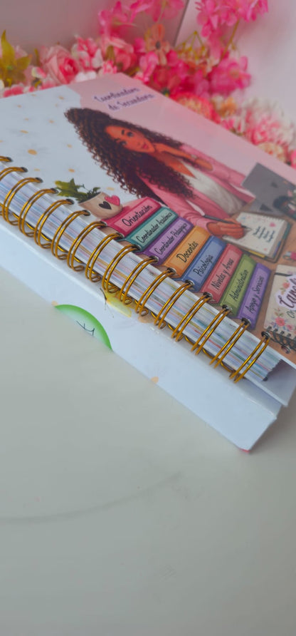 Doble Agenda Coordinador de Secundaria, 2 Tomos de 650 Páginas