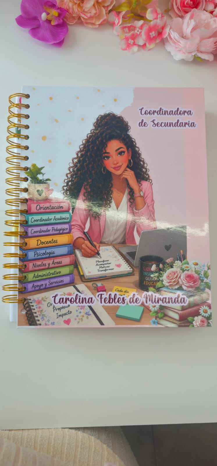 Doble Agenda Coordinador de Secundaria, 2 Tomos de 650 Páginas