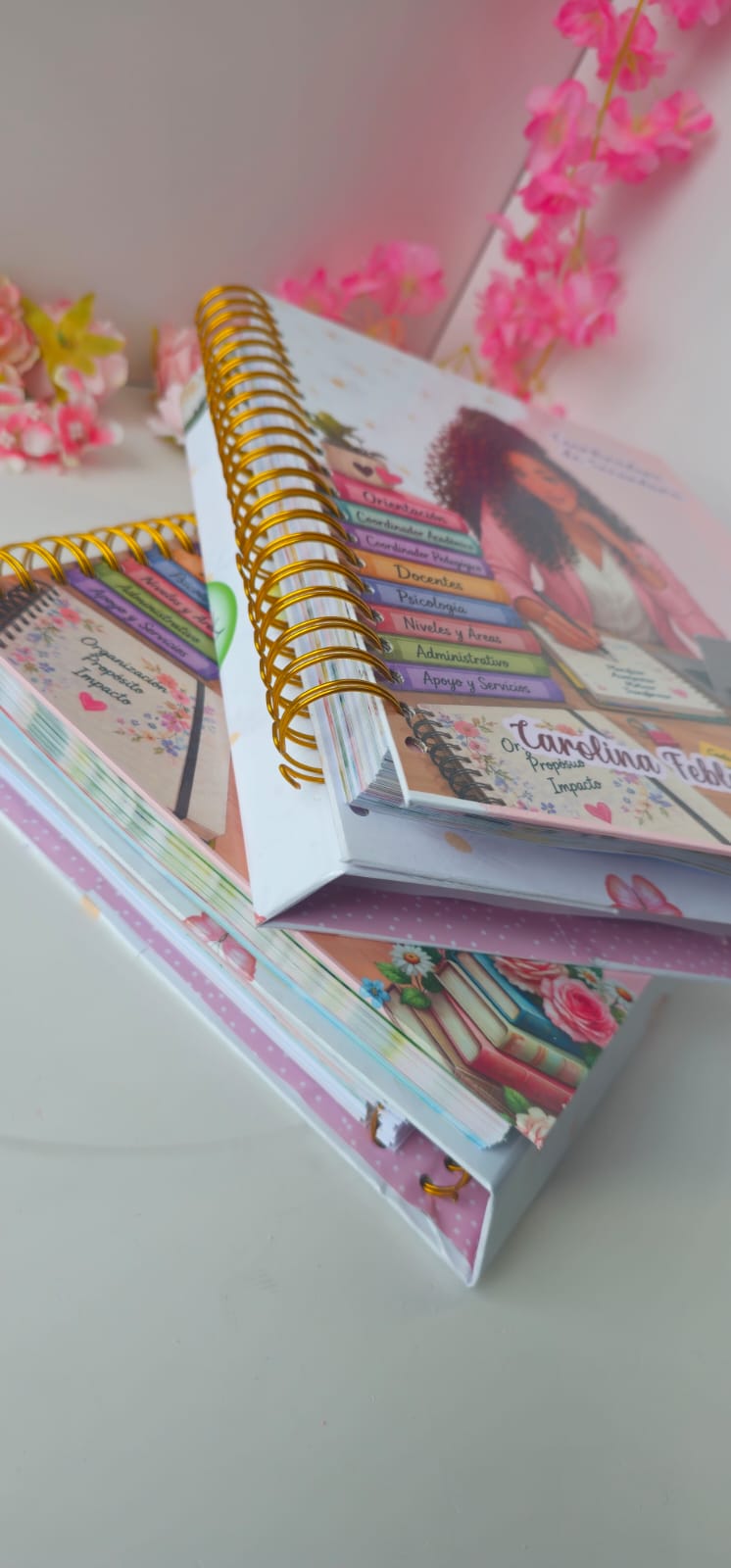 Doble Agenda Coordinador de Secundaria, 2 Tomos de 650 Páginas