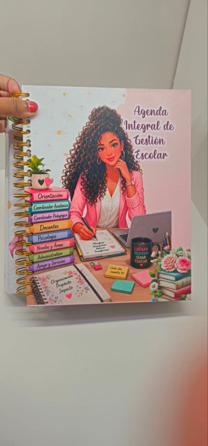 Agenda para Director Escolar, 720 Páginas
