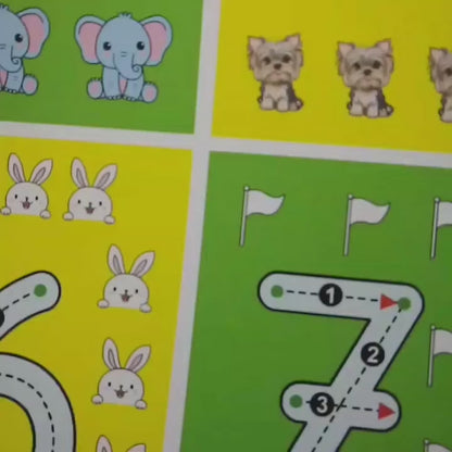 NÚMEROS (1 al 9)- JUEGO DE 25