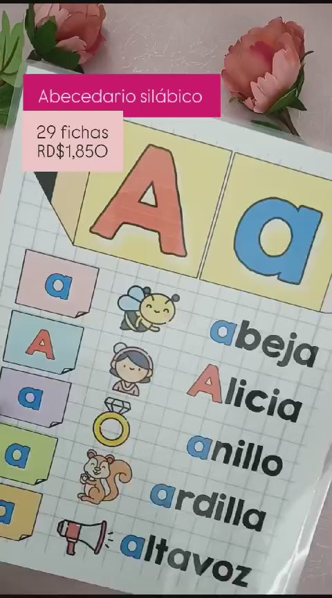 Abecedario silábico